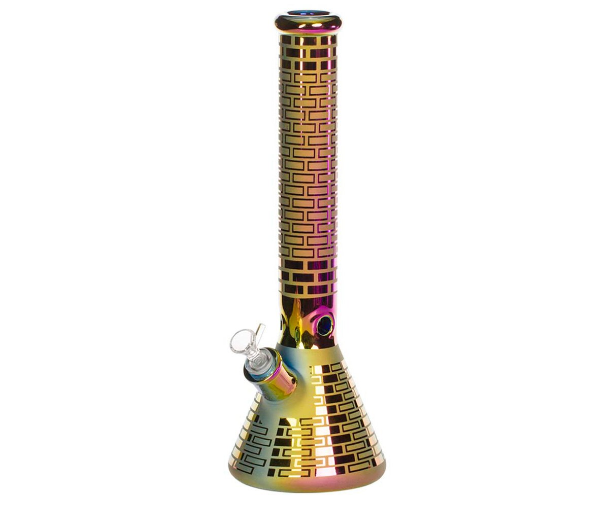 Amsterdam Electro Coat Ice Bong Gold - Limited Edition
