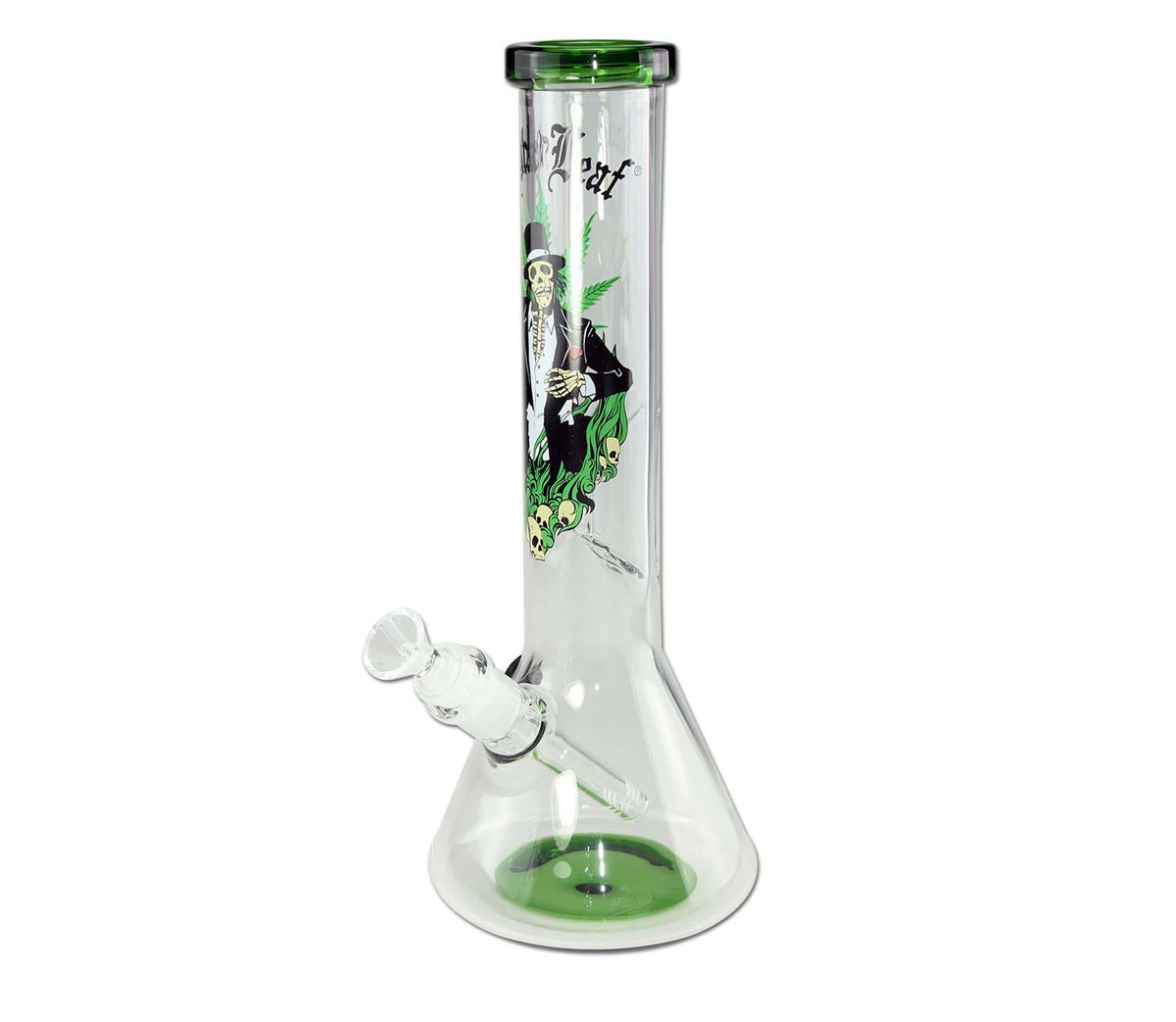 Black Leaf Hempmaster Beaker Bong Ice