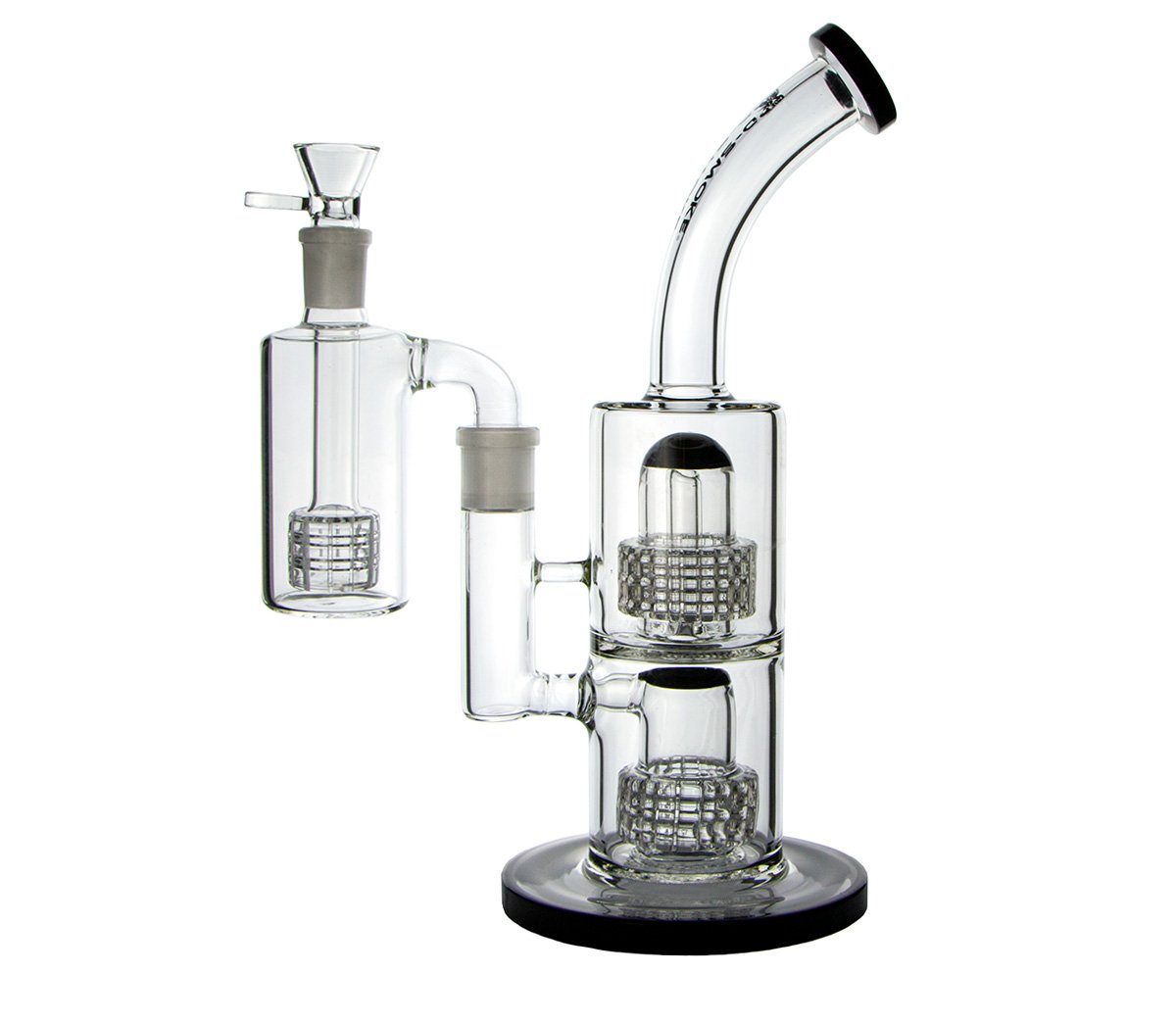 D-SMOKE Atmosphere Black Bubbler with Precooler