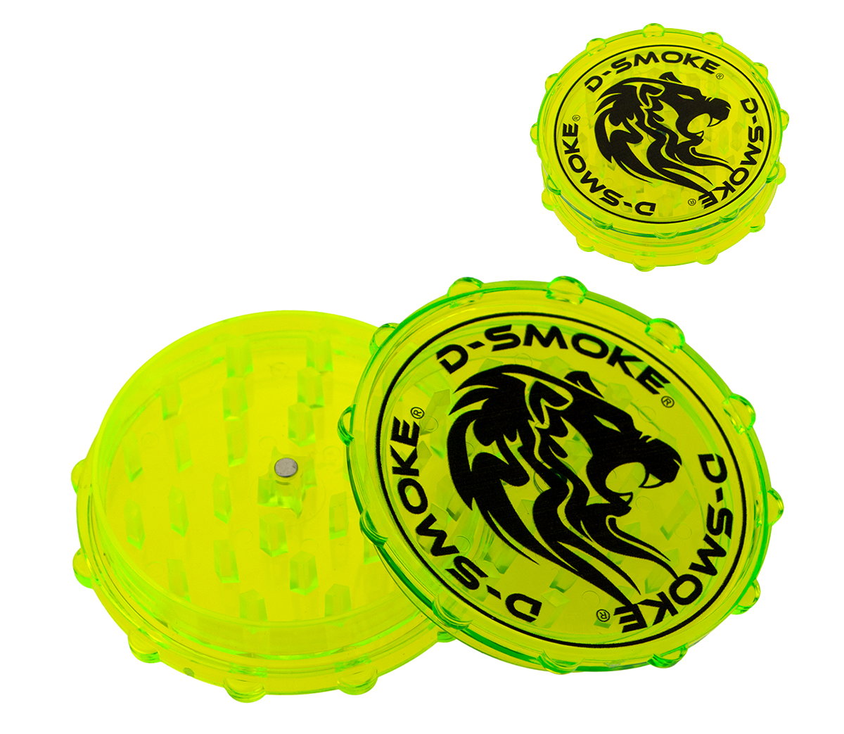 D-SMOKE Monster Grinder 75 mm - Neon Yellow