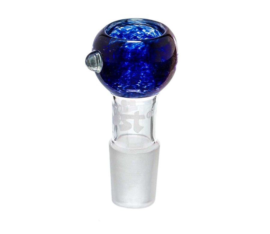 Fumed Boost Glass Bowl Blue 18.8 mm