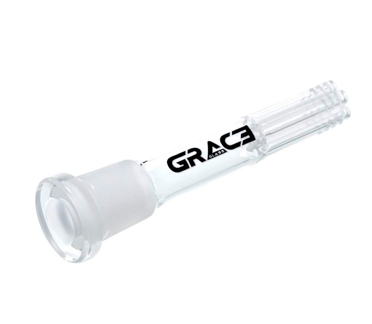 Grace Glass 6 Arm Diffuser downpipe - 13 cm - SG 29.2 to 18.8mm - Waterpijp-bong.nl