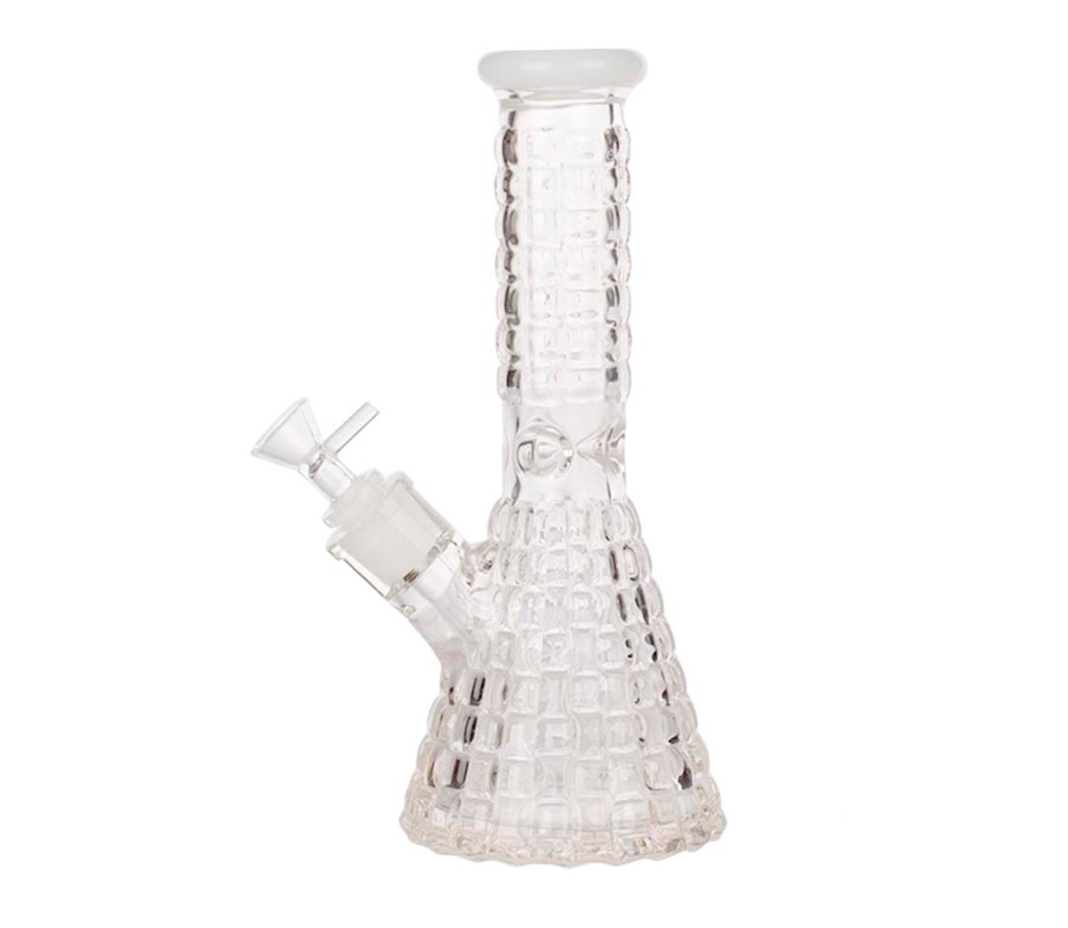 Granade Pattern Tranparant Ice Bong - Limited Edition