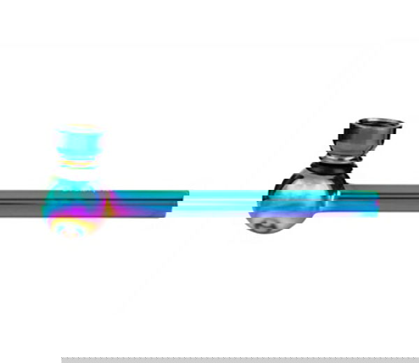 Metallic Rainbow Glass Pipe