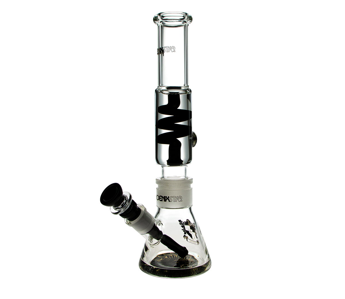 Phoenix Freezable Glycerine Dream Bong - Black