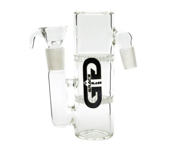 GG Grace Glass Precooler 2x honeycomb - www.waterpijp-bong.nl