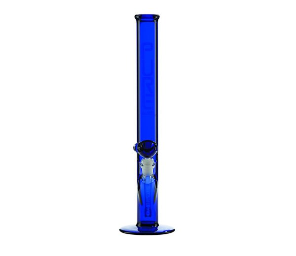 Pure Glass 38mm 14 inch Classic Straight Blue - www.waterpijp-bong.nl