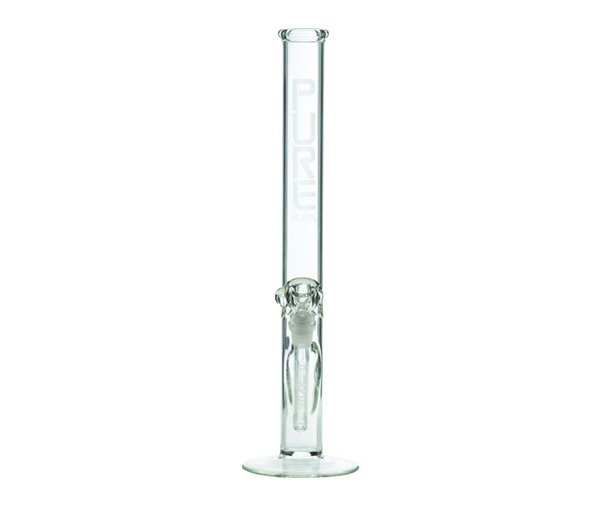 Pure Glass 38mm 14 inch Classic Straight Clear