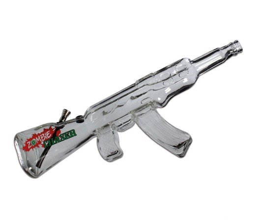 AK-47 Machine Gun Bong Zombie Chaser - Waterpijp-bong.nl