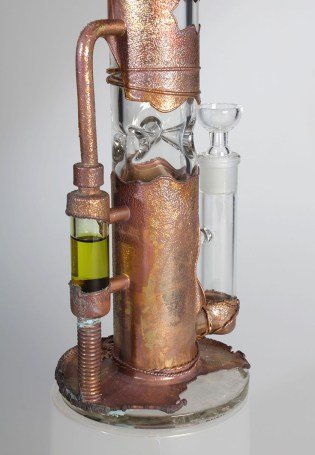 Archimedes Reactor Ice bong Copper Coat 