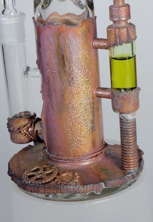 Archimedes Reactor Ice bong Copper Coat 