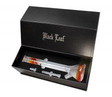 Black Leaf Flask Bong Ice in Gift Box red - Waterpijp-bong.nl