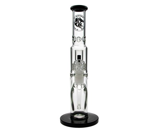 D-SMOKE Ascension Bong met Precooler – Black | Ice Bong