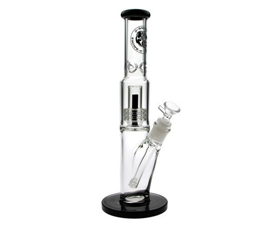 D-SMOKE Ascension Bong met Precooler – Black | Ice Bong