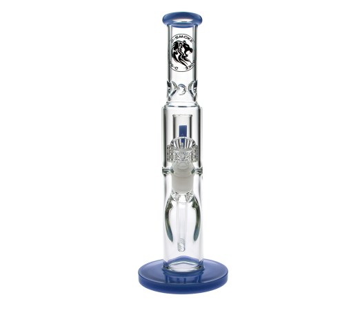 D-SMOKE Ascension Bong – Blue | Ice & Percolator Bong