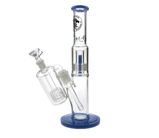 D-SMOKE Ascension Bong met Precooler – Green | Ice Bong