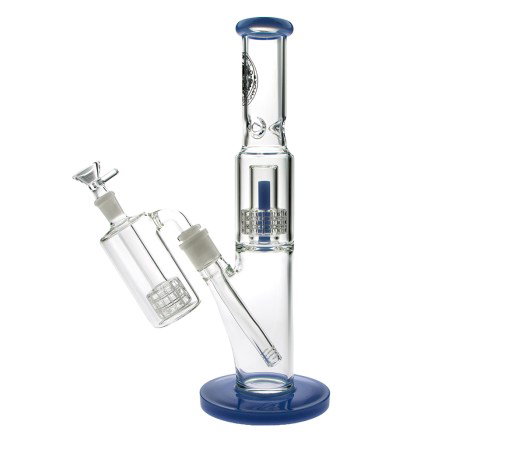 D-SMOKE Ascension Bong met Precooler – Green | Ice Bong