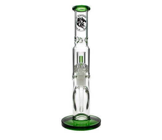 D-SMOKE Ascension Bong – Green | Ice & Percolator Bong