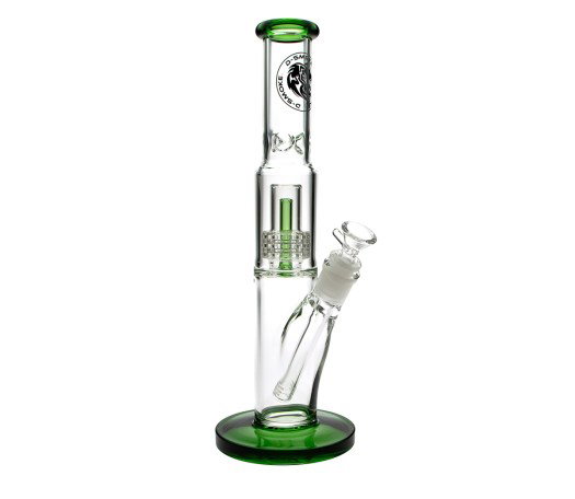 D-SMOKE Ascension Bong – Green | Ice & Percolator Bong