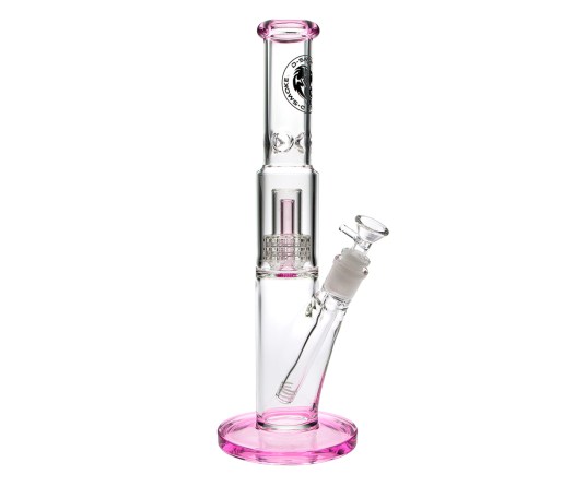 D-SMOKE Ascension Bong – Pink | Ice & Percolator Bong