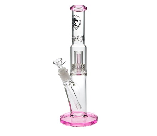 D-SMOKE Ascension Bong – Pink | Ice & Percolator Bong