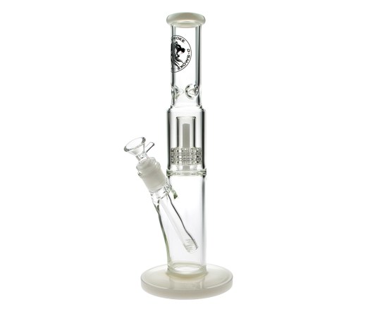 D-SMOKE Ascension Bong – White | Ice & Percolator Bong