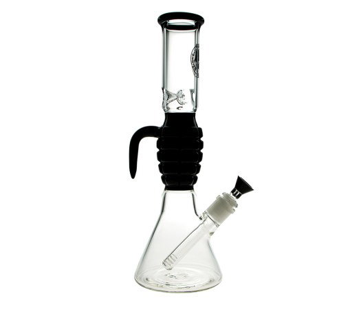 D-SMOKE Grenade Ice Bong - Black