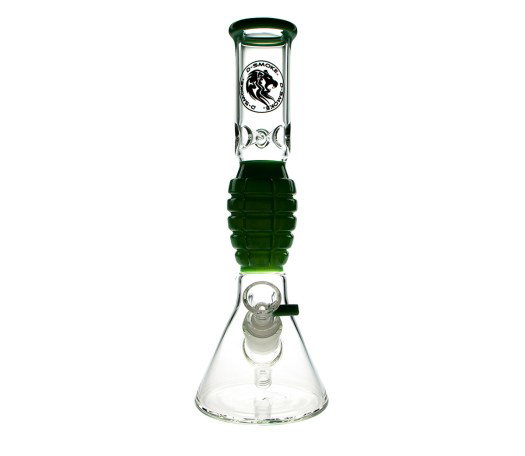 D-SMOKE Grenade Ice Bong - Green
