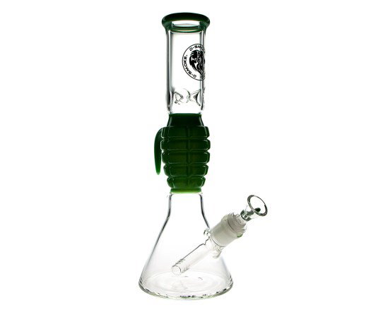 D-SMOKE Grenade Ice Bong - Green