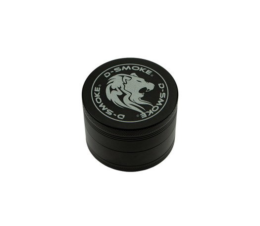 D-SMOKE Matrix Grinder 63 mm Zwart | 4-delige Metalen Grinder