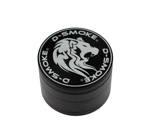 D-SMOKE Matrix XL Grinder 75 mm - 4-Part - Black