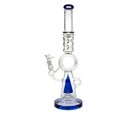 D-SMOKE Ring of Insanity Bong - Blue