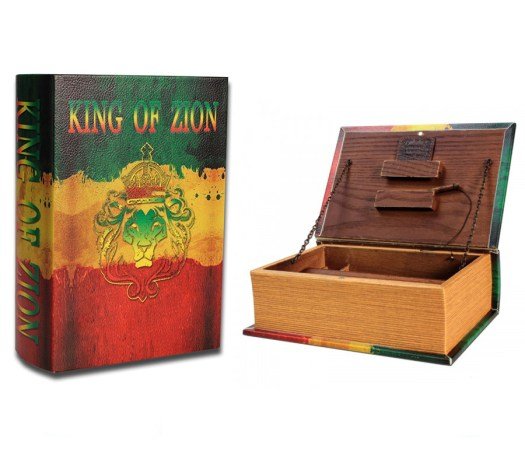 Kavatza Stash Book King of Zion - small - Waterpijp-bong.nl