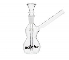 Micro Glass Fitted Bong 15 cm - Waterpijp-bong.nl