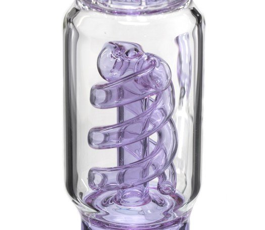 Purple Beaker Grace Glass Percolator Bong