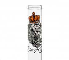 SmoKing Lion Glass Ice Bong 30 cm transparant - Waterpijp-bong.nl