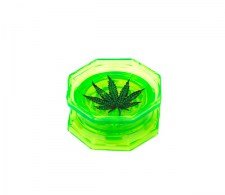 Grinder Leaf 53mm 2 parts groen