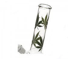 Multi Leaf Bowl Glass Bong transparant