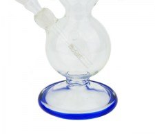 Wave Boost Glass Bong transparant