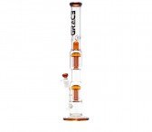 Amber Cane 2x 10-arm Perc Extended GG Bong