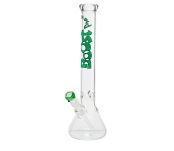 Boost Pro Beaker Ice Glass Bong - Green