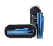 Clipper Metal Refillable Lighter Blue in Gift Box