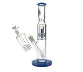 D-SMOKE Ascension Bong with Precooler - Blue