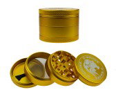 D-SMOKE Matrix Grinder 4-Parts 63 mm - Gold
