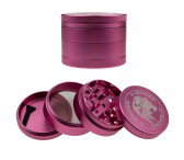 D-SMOKE Matrix Grinder 4-Parts 63 mm - Pink