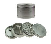 D-SMOKE Matrix Grinder 4-Parts 63 mm - Silver