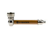 D-SMOKE Metal Weed & Hash Pipe - Gold