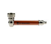 D-SMOKE Metal Weed & Hash Pipe - Orange