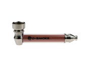 D-SMOKE Metal Weed & Hash Pipe - Pink
