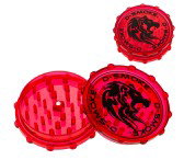 D-SMOKE Monster Grinder 75 mm - 2-delig - Red
